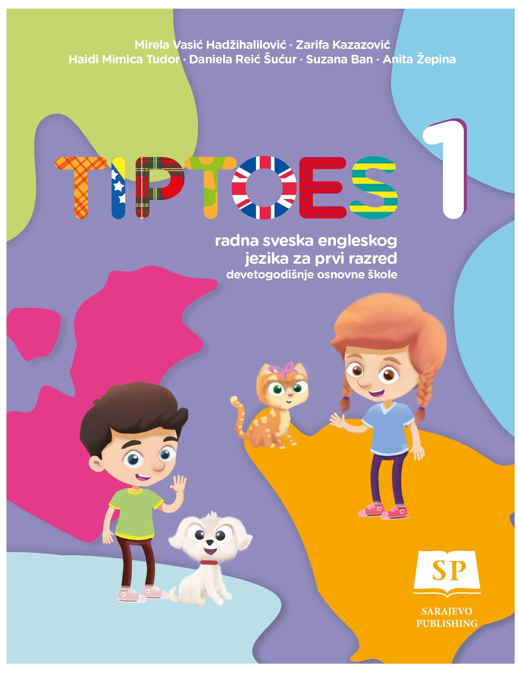 TIPTOES 1  radna sveska engleskog jezika za prvi razred devetogodišnje osnovne škole