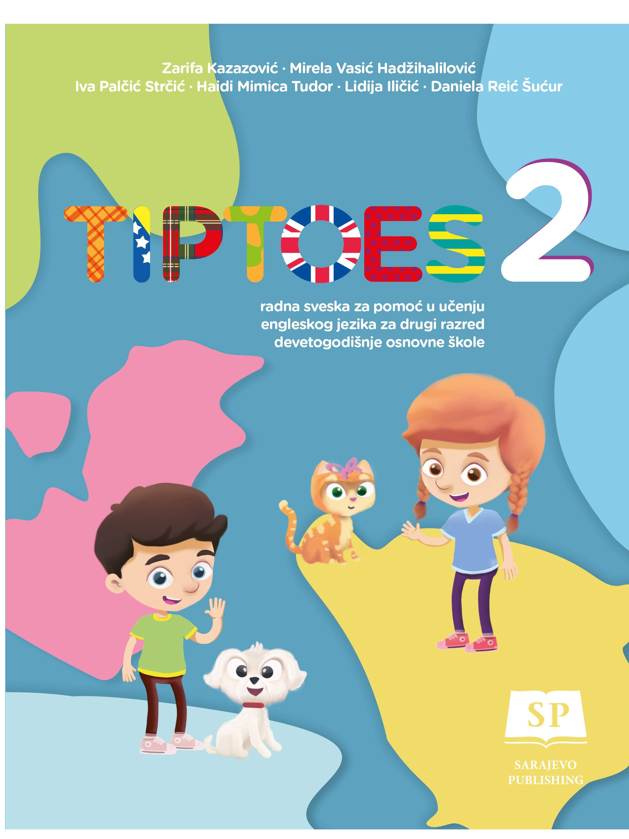 TIPTOES 2 radna sveska za pomoć u učenju engleskog jezika za drugi razred devetogodišnje osnovne škole