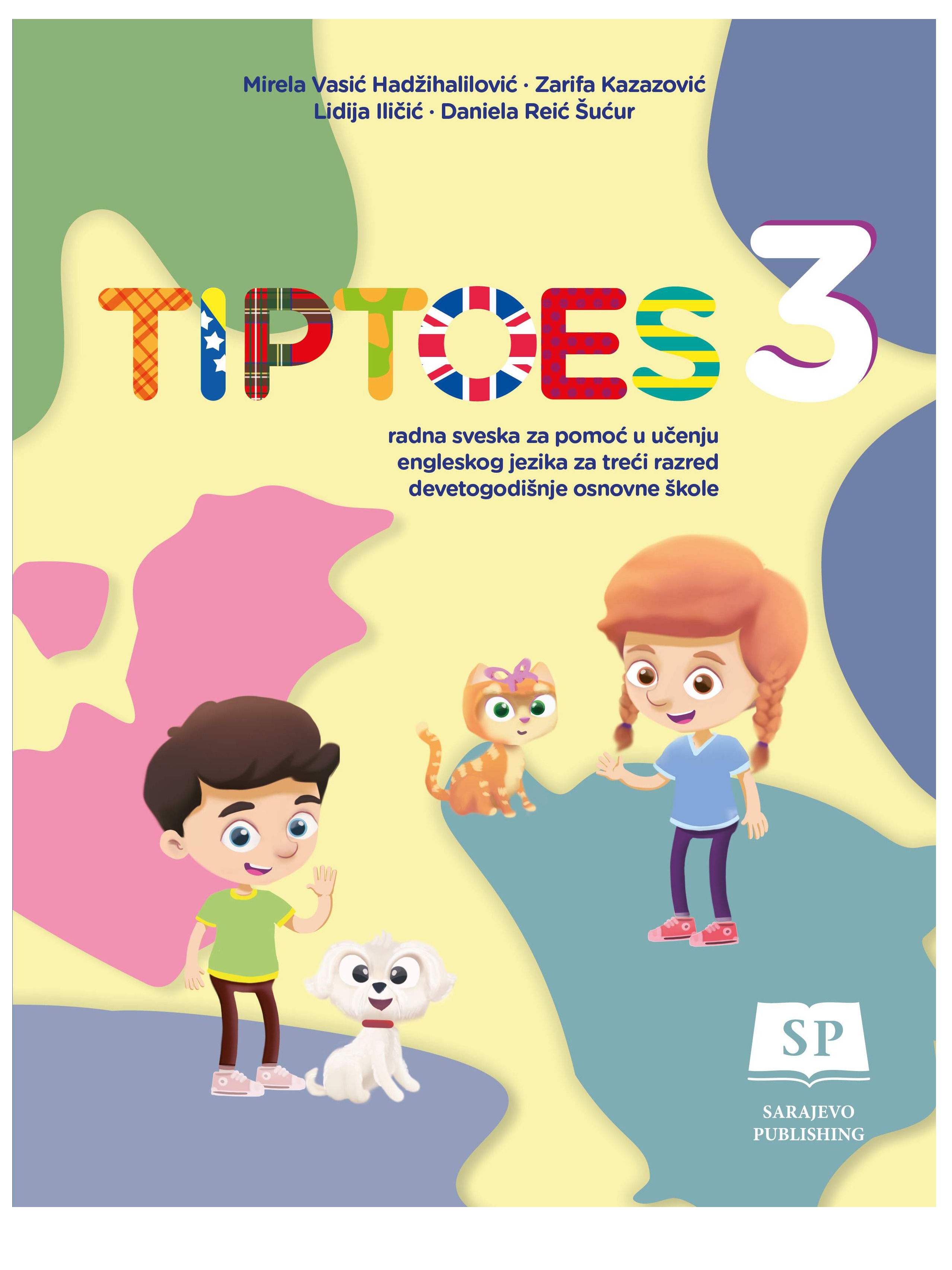TIPTOES 3 radna sveska za pomoć u učenju engleskog jezika za treći razred devetogodišnje osnovne škole