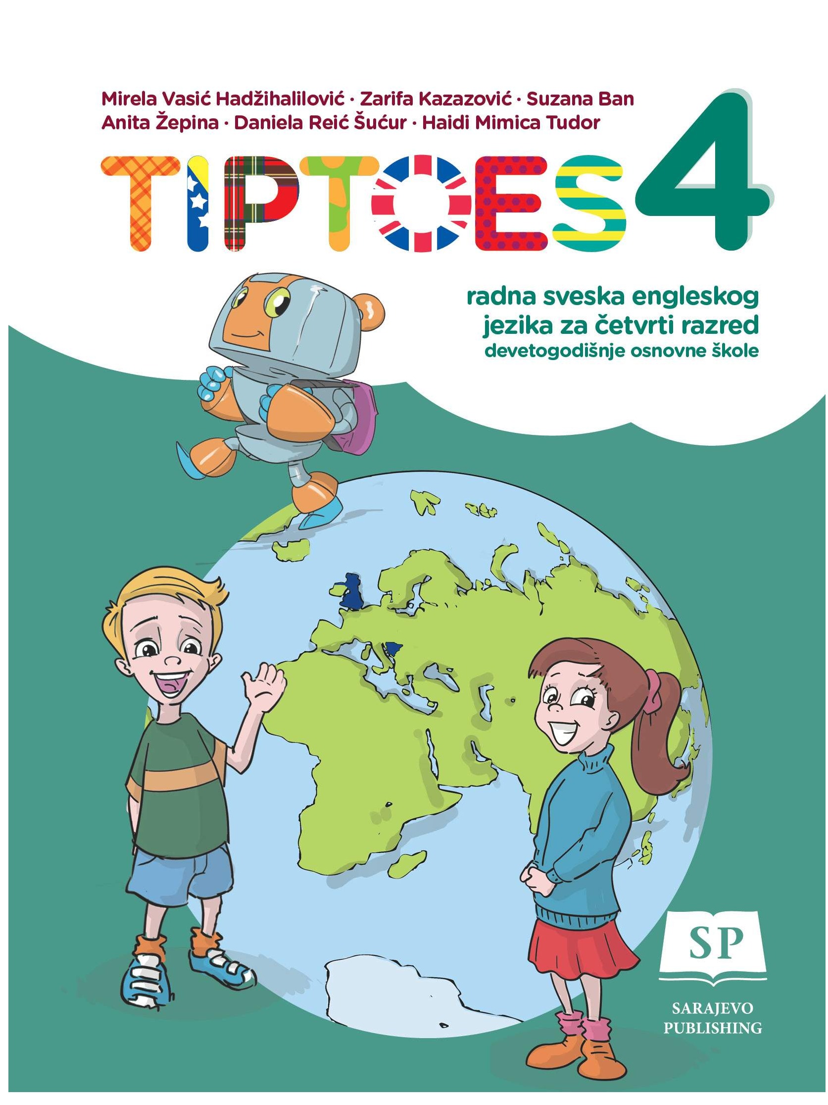 TIPTOES 4 radna sveska engleskog jezika za četvrti razred devetogodišnje osnovne škole