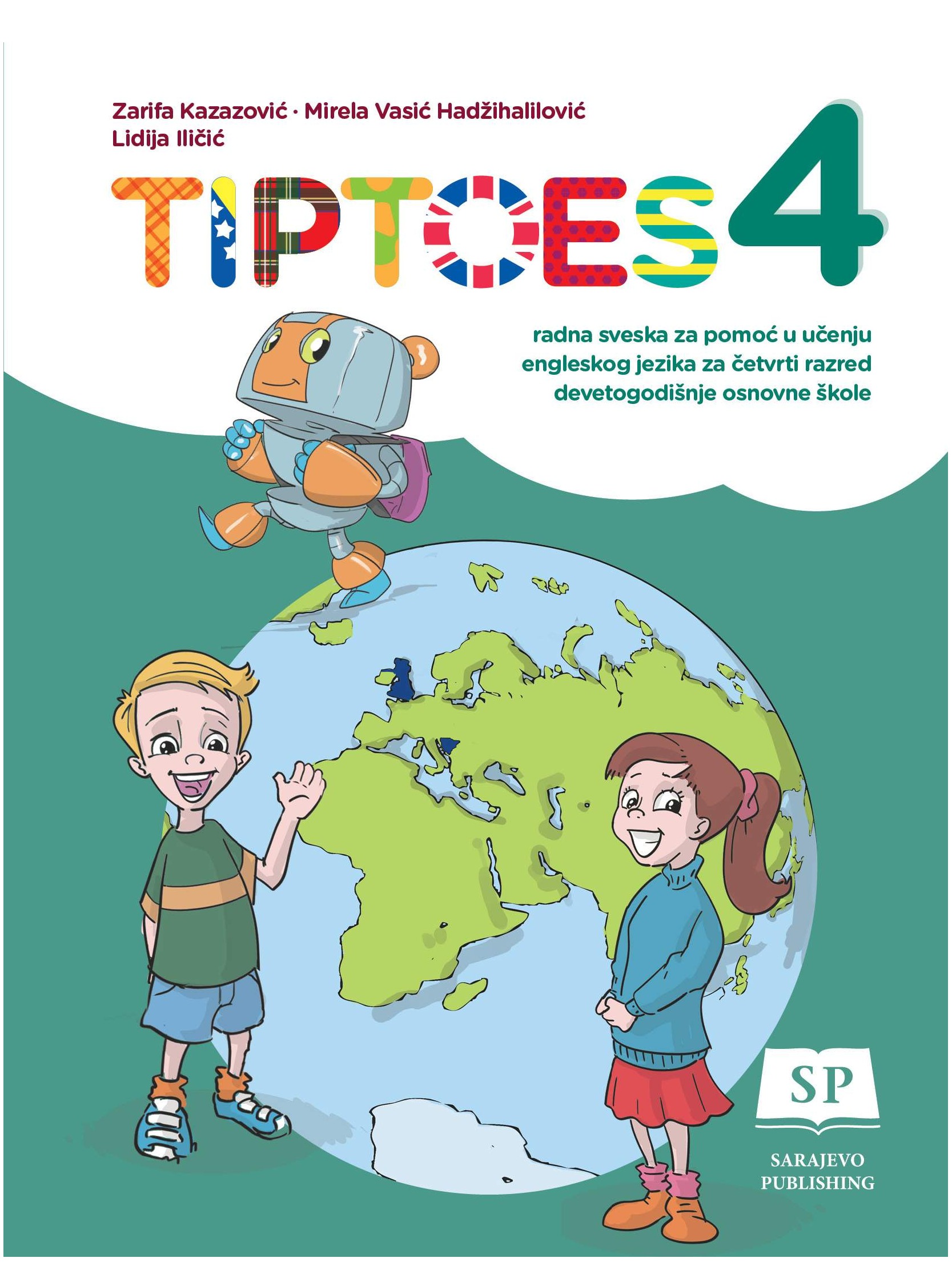 TIPTOES 4 radna sveska za pomoć u učenju engleskog jezika za četvrti razred devetogodišnje osnovne škole