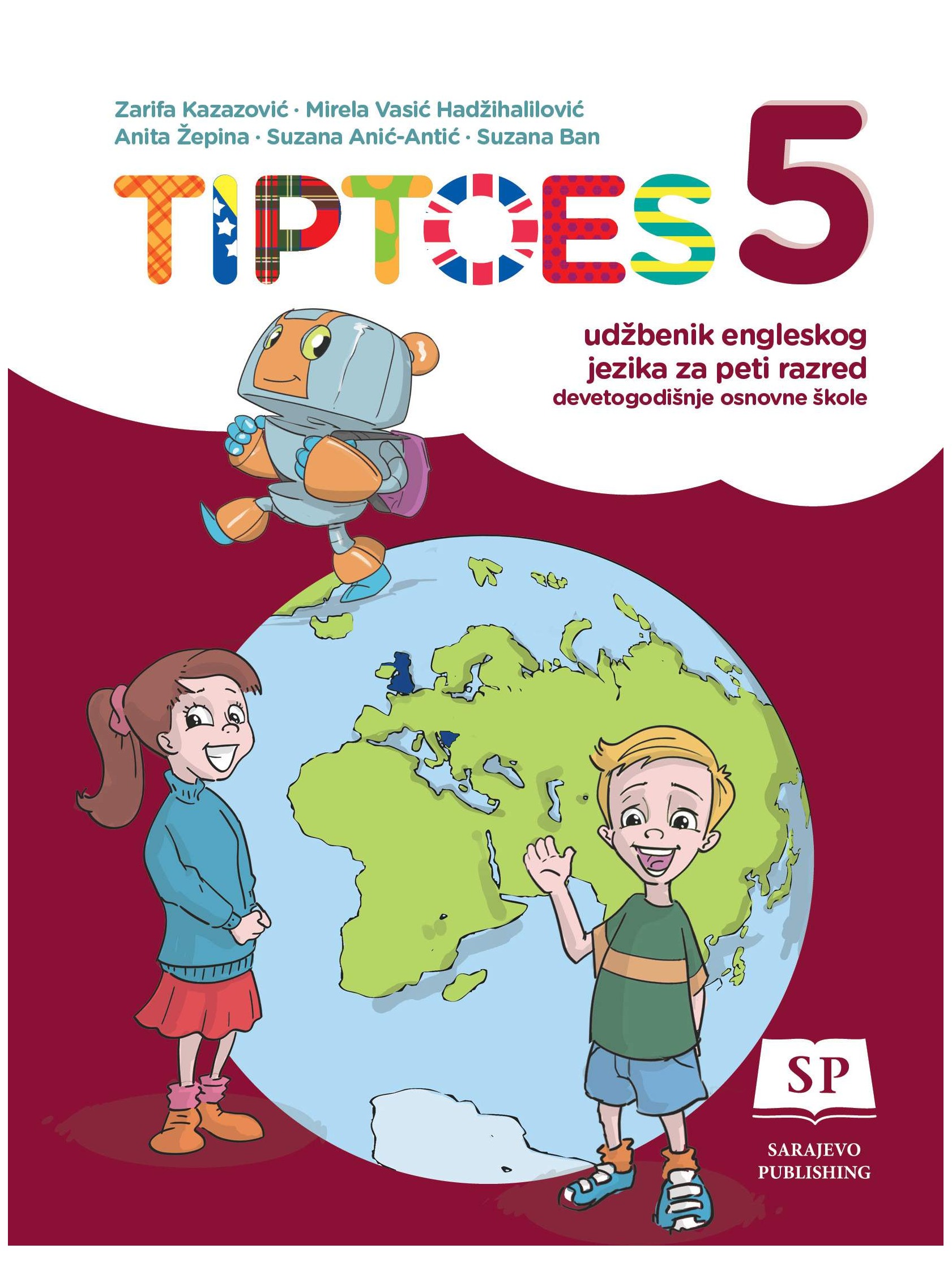 TIPTOES 5 udžbenik engleskog jezika za peti razred devetogodišnje osnovne škole