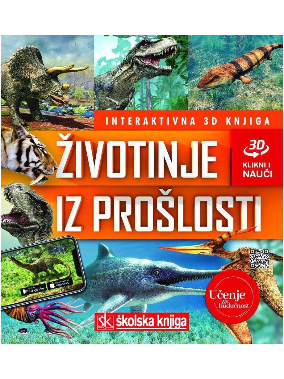 Životinje iz prošlosti – interaktivna 3D knjiga