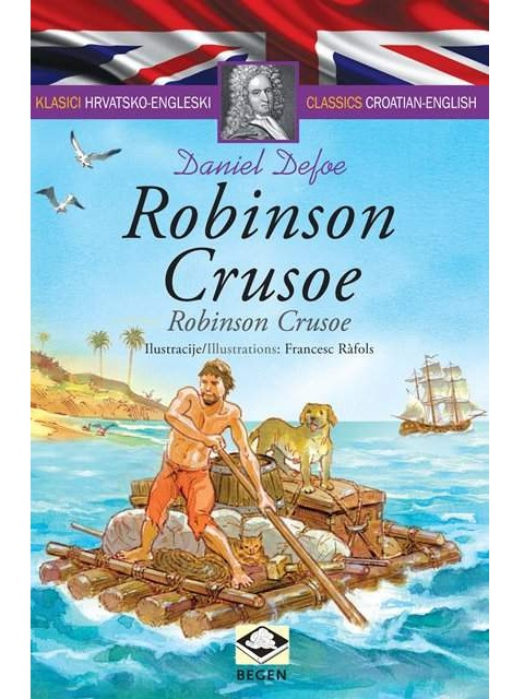 Klasici dvojezični – Robinson Crusoe
