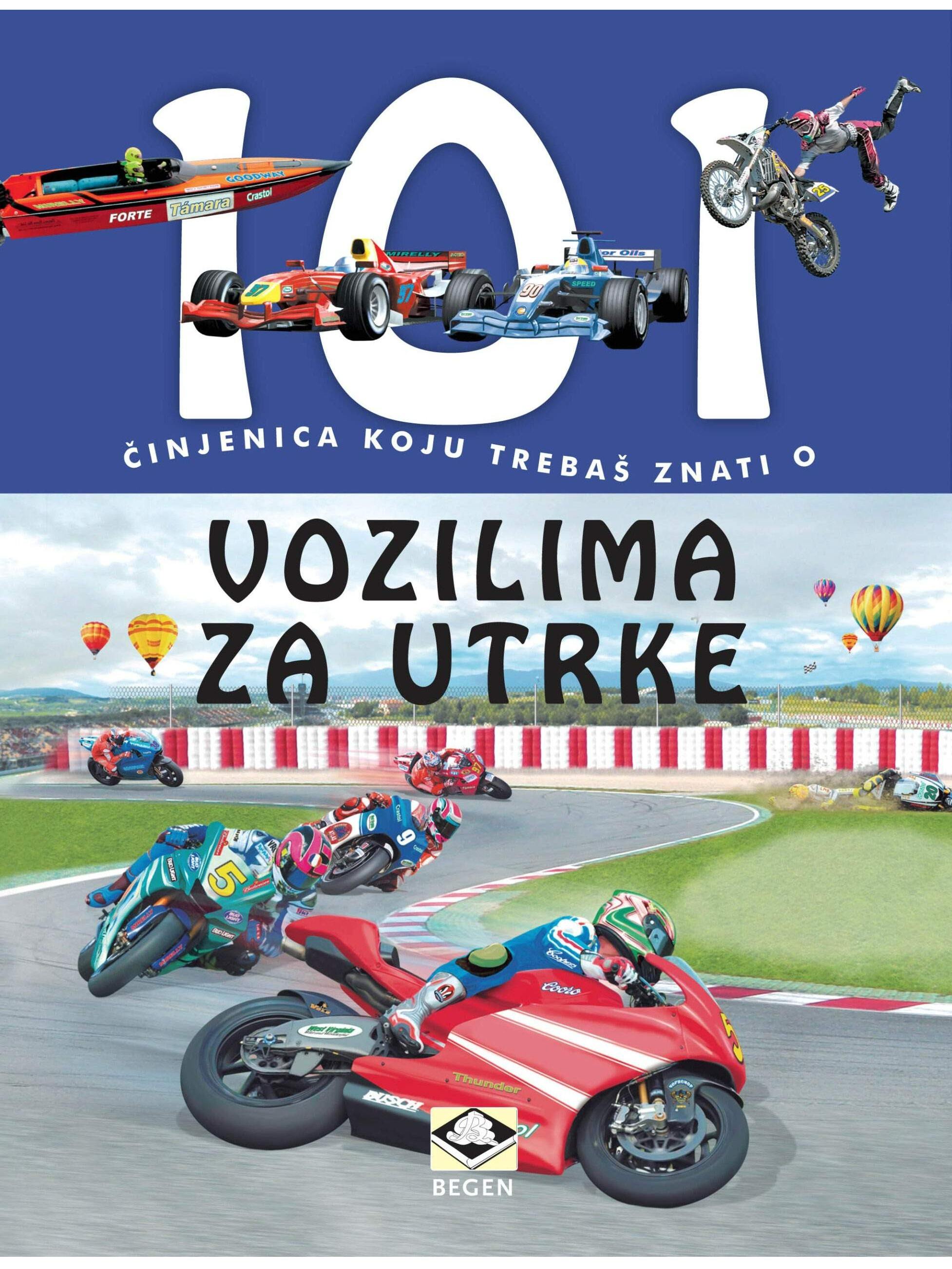 101 činjenica o vozilima za utrke